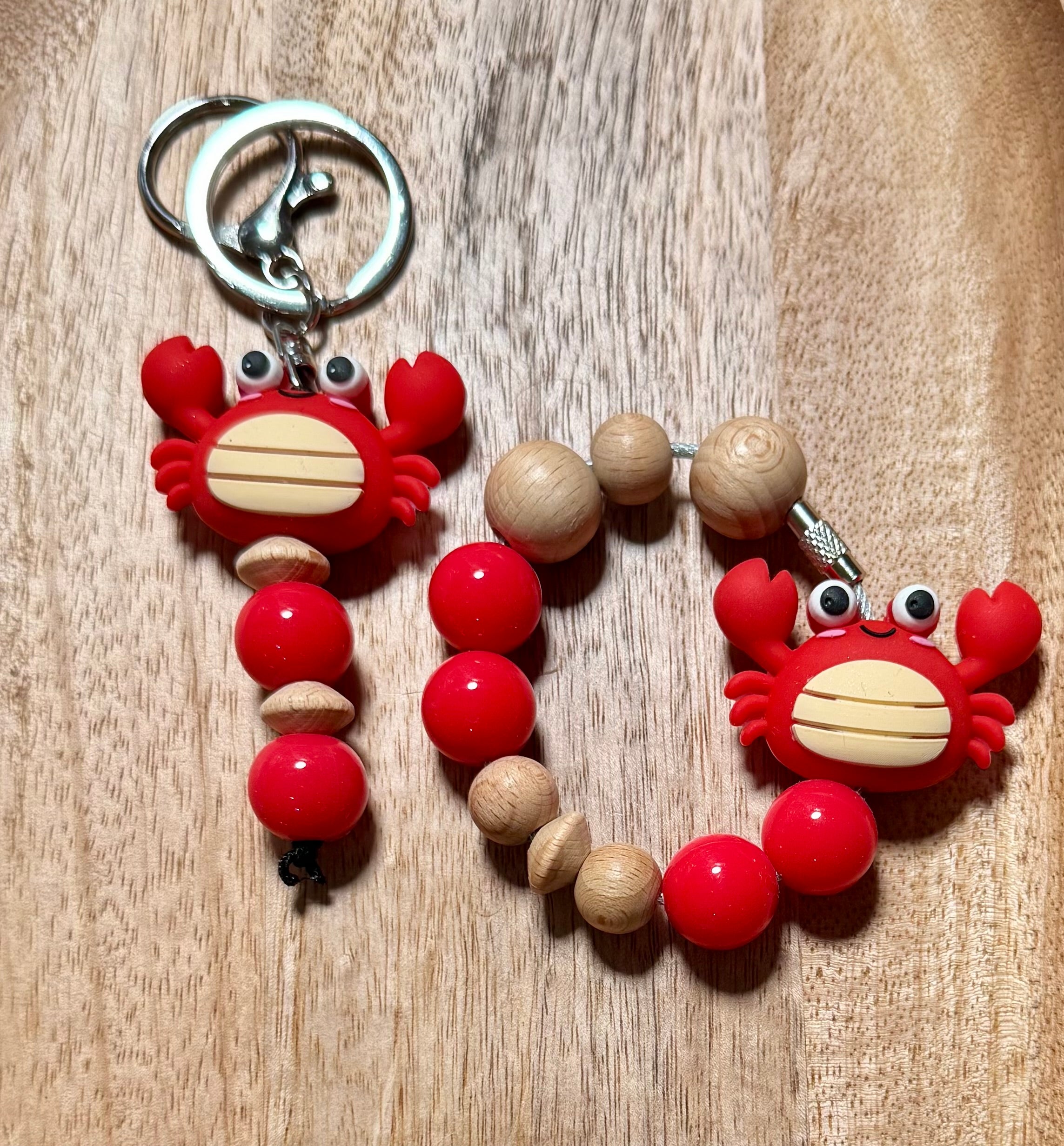Keychain cup charm combo