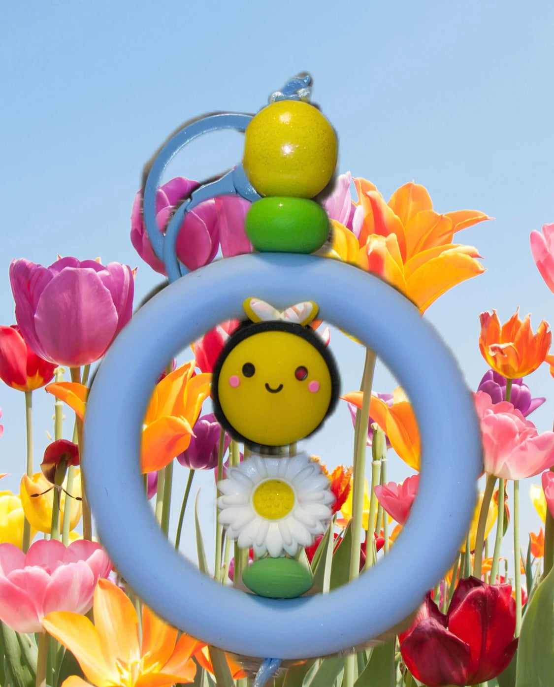 Bee keychain