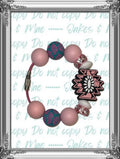 Cup Charm Pink Aztec