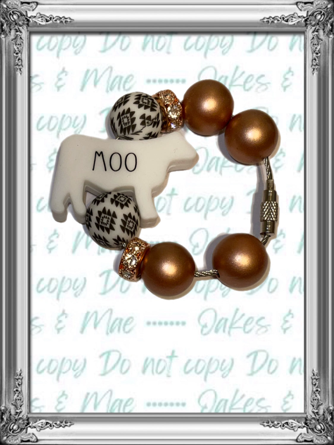 Moo Cup Charm