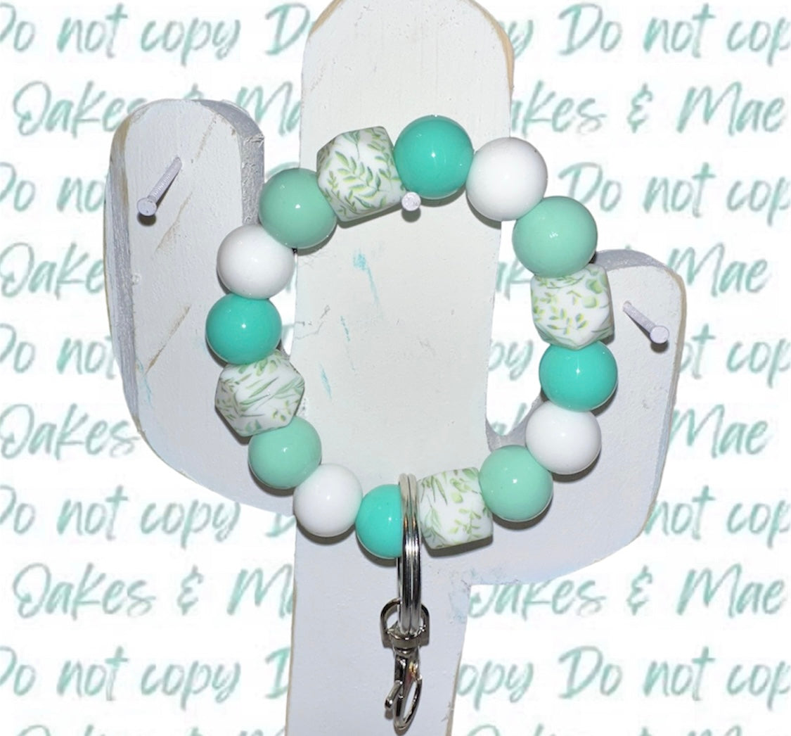 Green Palm Wristlet