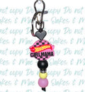 Hot Mess Mama Keychain