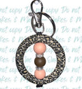 Cheetah Ring Keychain