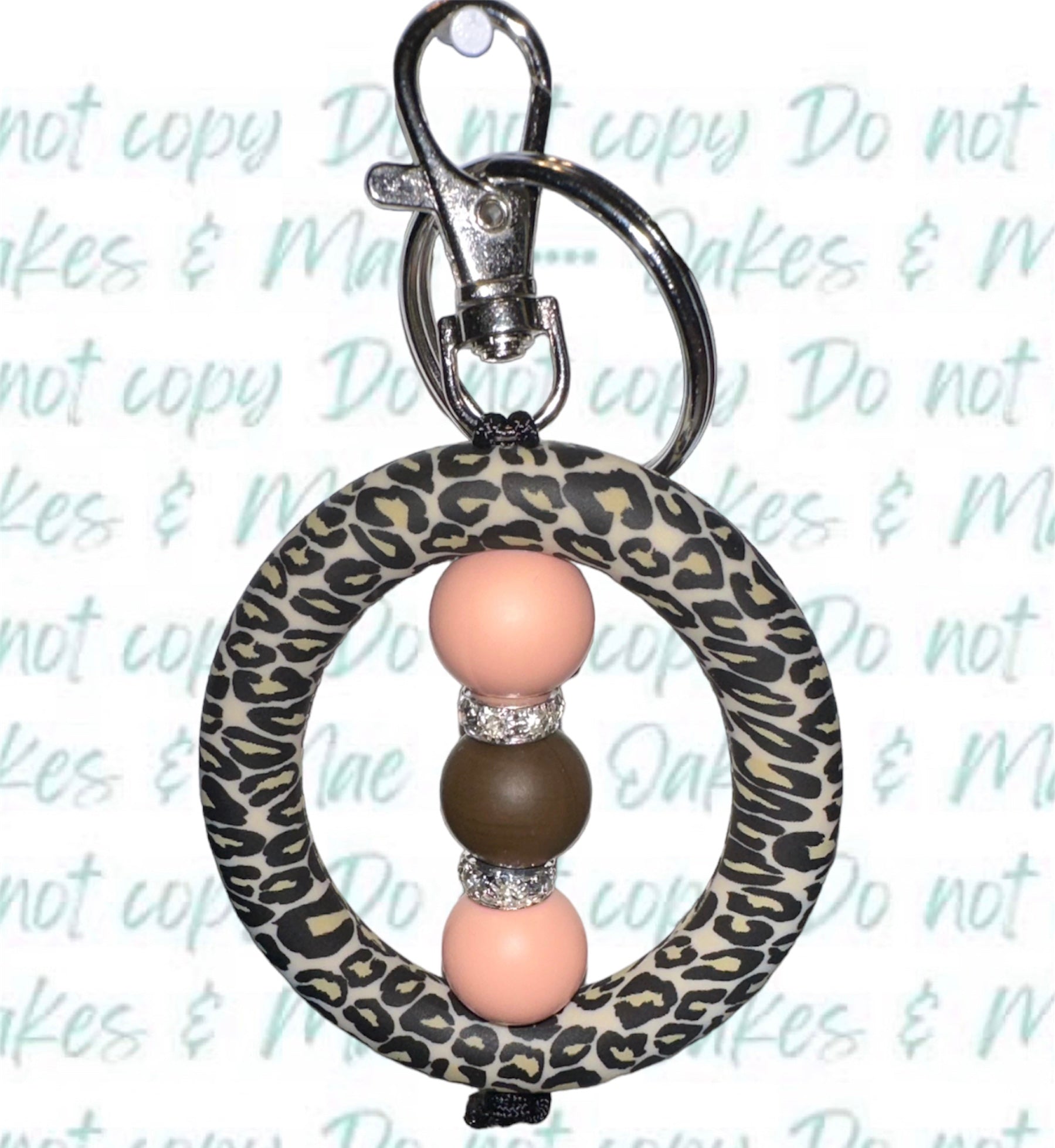 Cheetah Ring Keychain